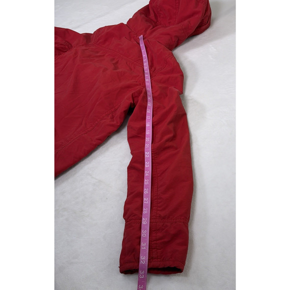 Y2K Abercrombie & Fitch Mens Small Red Pullover Hopkins Trail Jacket Charity - Picture 14 of 14